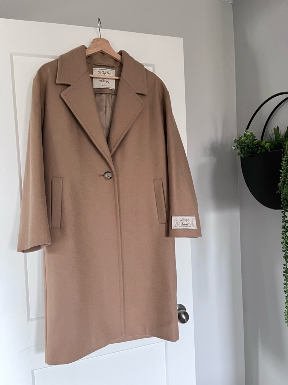 Wilfred The Only Coat wool cashmere blend